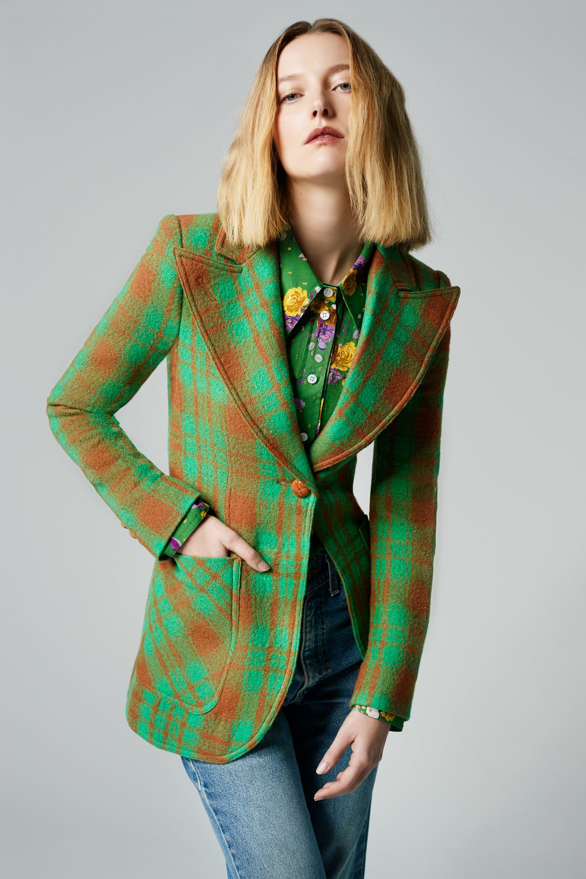 Smythe Patch Pocket Birkin Blazer HIVE