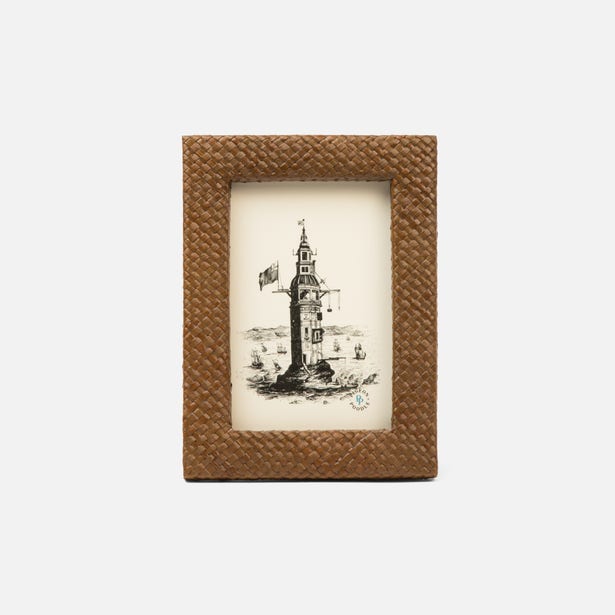 Pigeon and Poodle Matte Oak Frame 4x6
