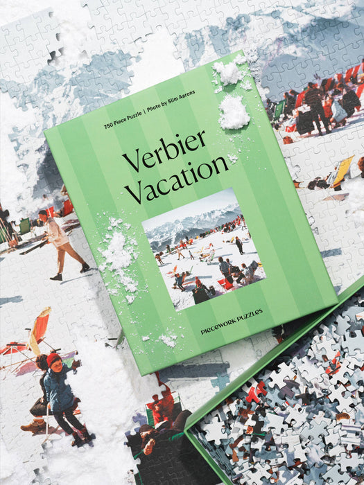 🎄NEW🎄Verbier Vacation - 750 Piece Slim Aarons Puzzle