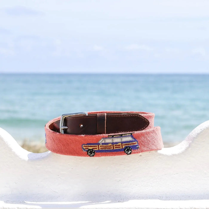 Grand Wagoneer Needlepoint Belt