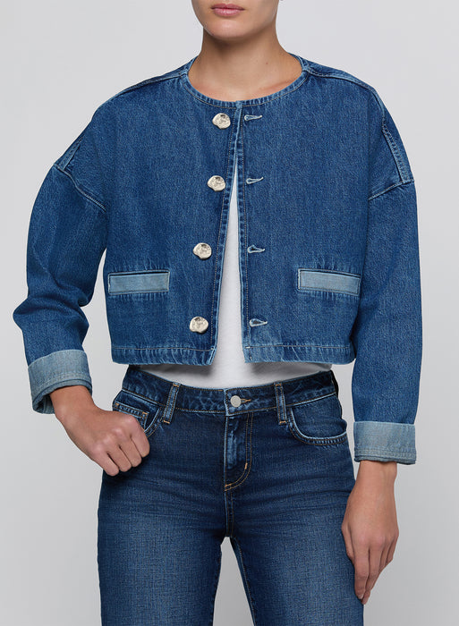L'agence VERONA COLLARLESS JACKET