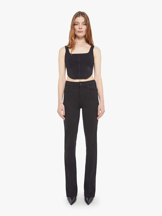 Mother HIGH WAISTED RUNAWAY (black)