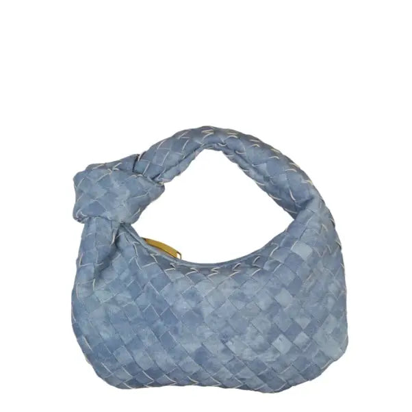 Braided Hattie Bag- Denim