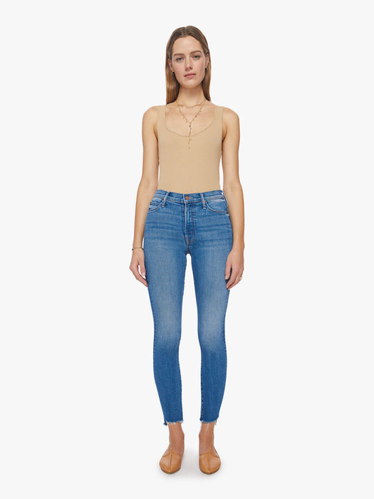 Mother The Stunner Zip Ankle Step Fray (happy pill)