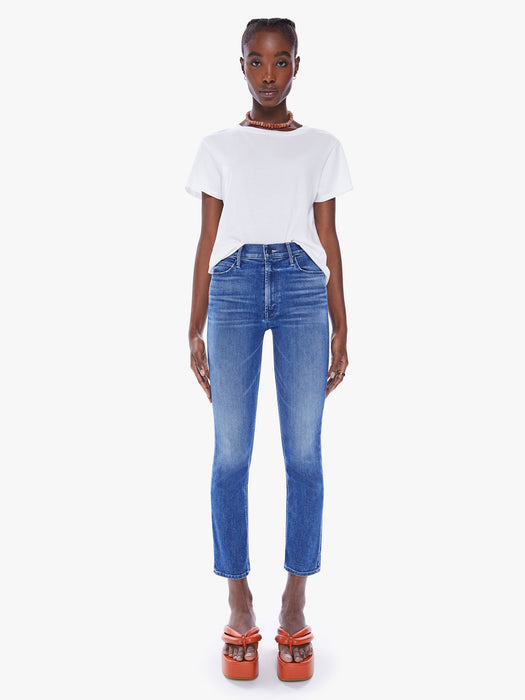 Mother Mid Rise Dazzler Ankle (wish on a star)