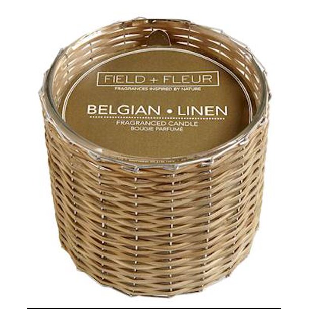 Field + Fleur Candle - Belgian Linen
