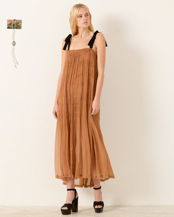 Alix of Bohemia Emrys Desert Clay Dress