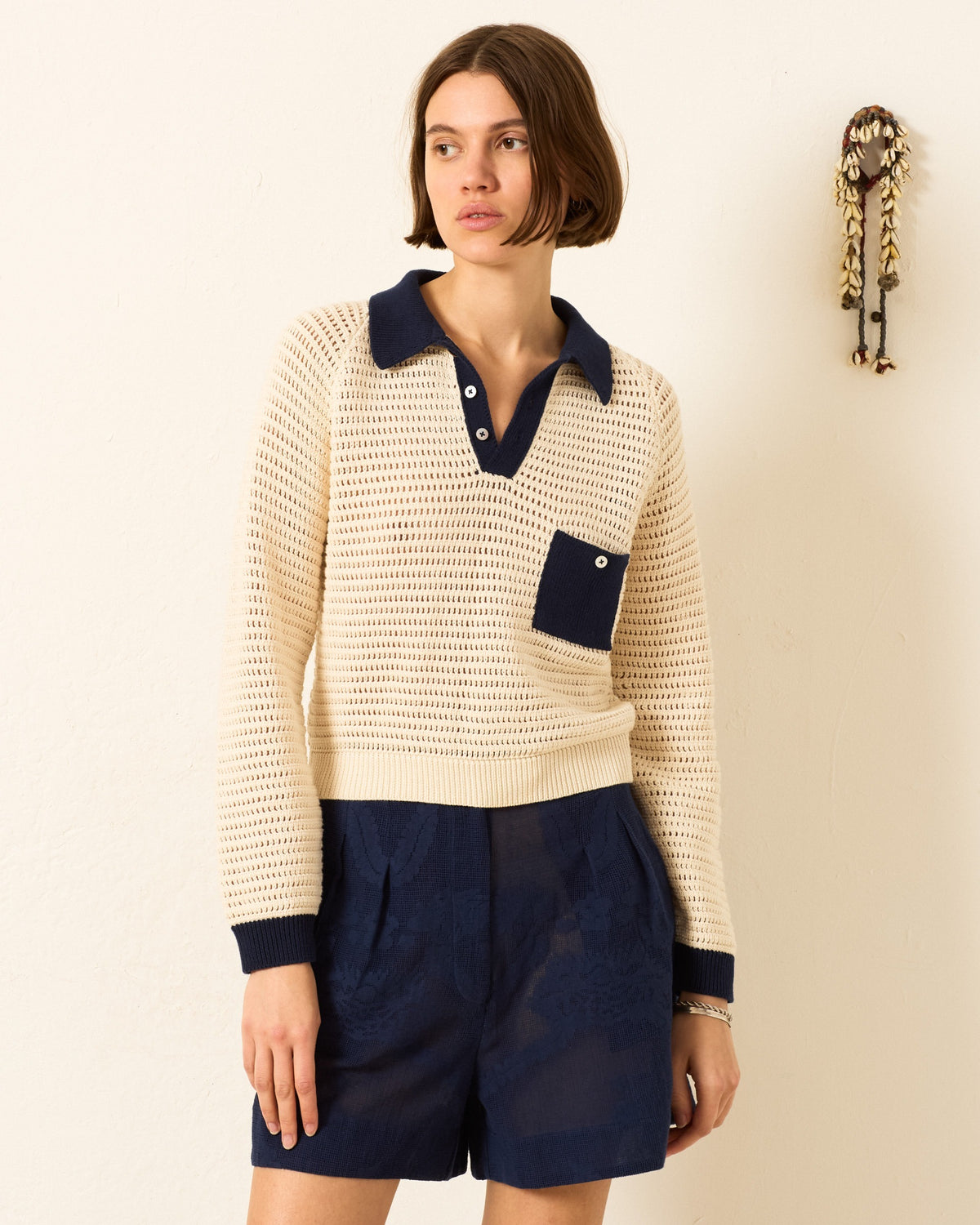 Alix of Bohemia Liza Captain Crochet Top– HIVE