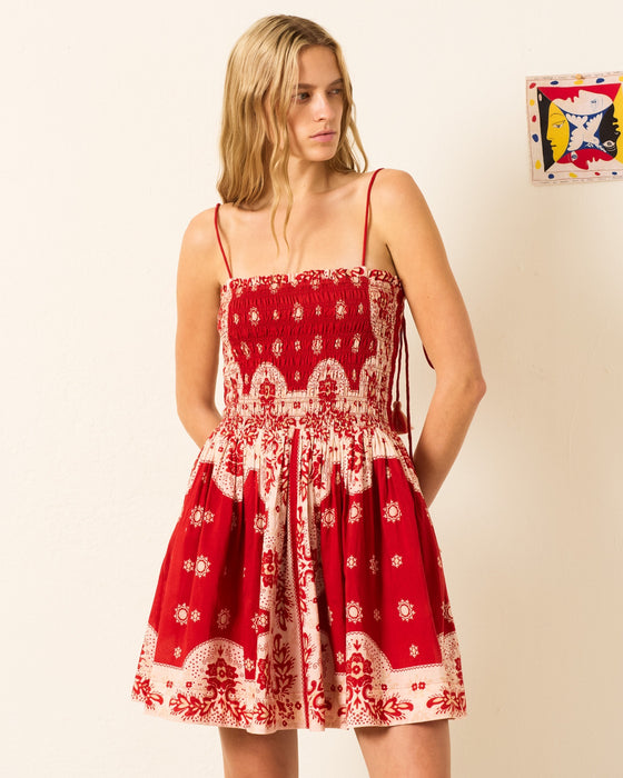 Alix of Bohemia Merida Lava Bandana Dress