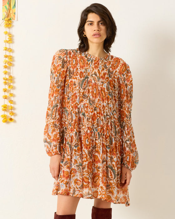 Alix of Bohemia Juno Topaz Flower Dress