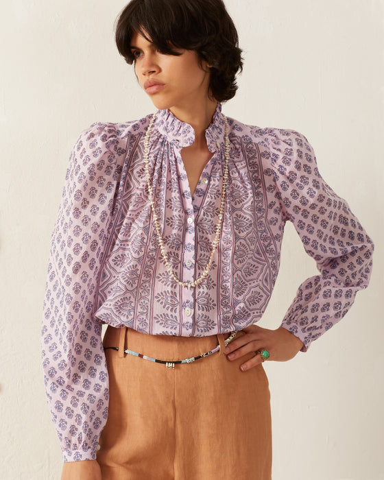 Alix of Bohemia Annabel Lilac Bhutti Top