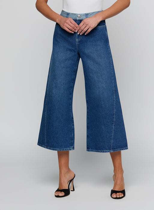 L'agence BRONTE H/R CROP WIDE LEG
