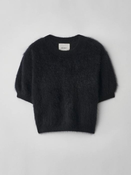 Lisa Yang Juniper Sweater Black Brushed