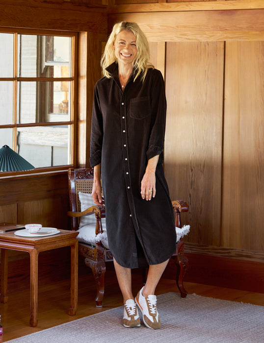 Frank and Eileen Rory Espresso Dress