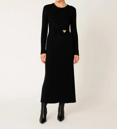 Cleobella Hjarta Midi Dress In Black