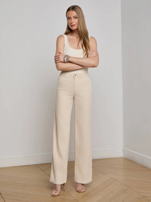 L'agence Scottie Corduroy Wide Leg Jean