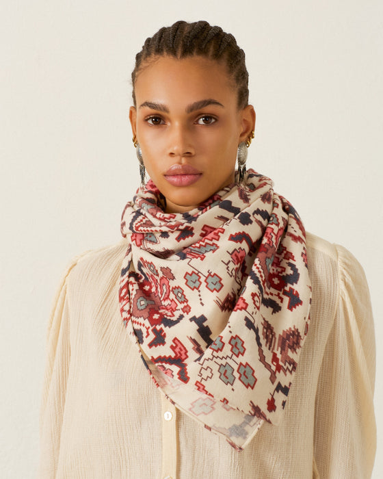 Alix of Bohemia Fable Horizon Kilim Scarf