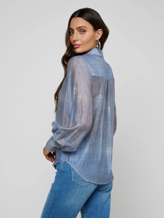 L'agence JAYLEEN BTTN DWN BLOUSE
