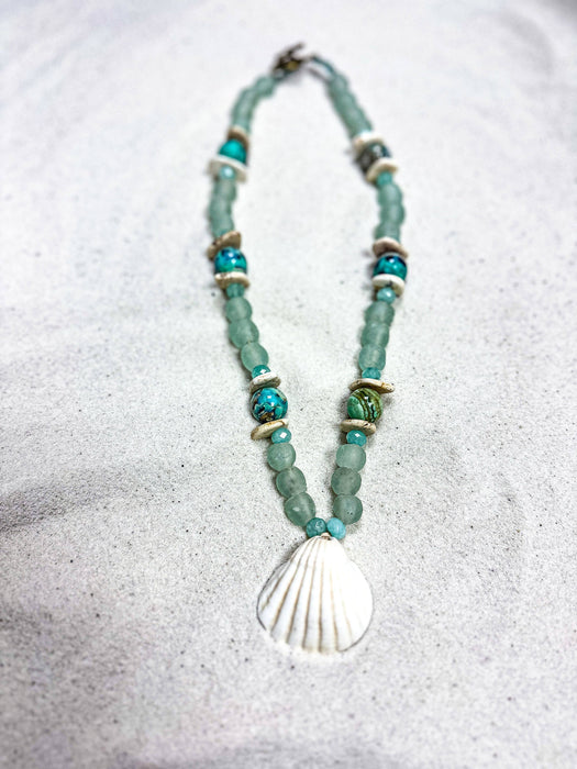 Twig and Twine Tribal Shell Necklace | Drift