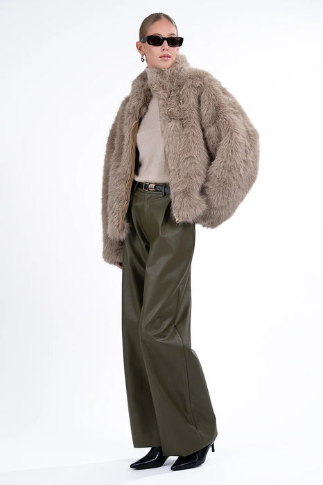 Parentezi Jacqueline Faux Fur Coat
