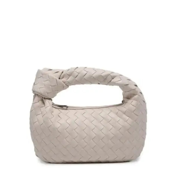 Braided Hattie Bag- ivory