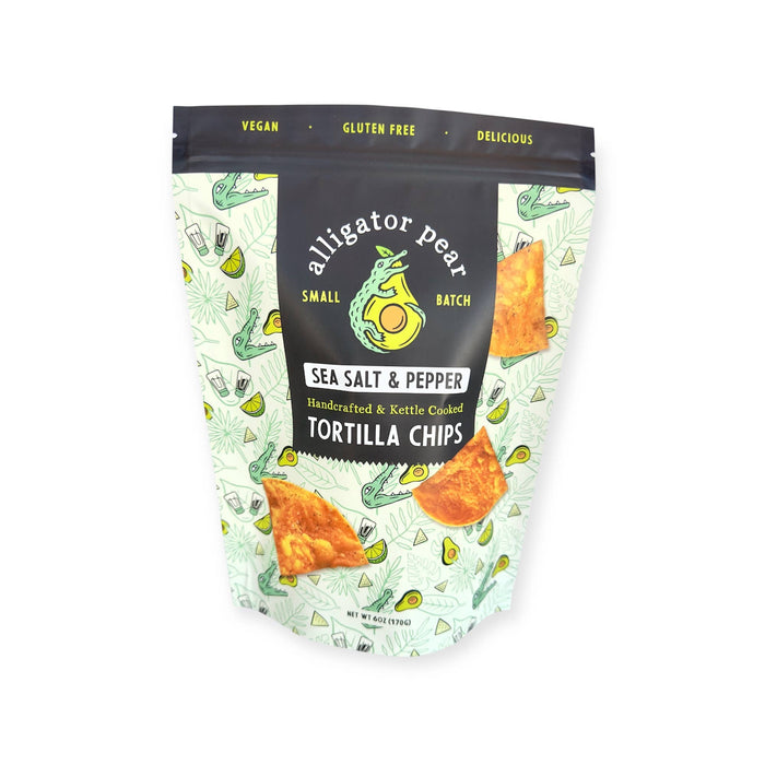 Sea Salt & Pepper tortilla chips- 6oz