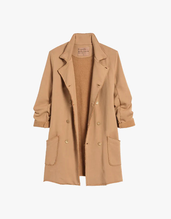 Frank and Eileen Sweatshirt Trench Coat