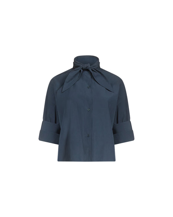 TWP Tie One On (navy) Top