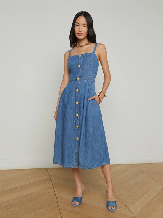 L'agence ESMERALDA Chambray Dress