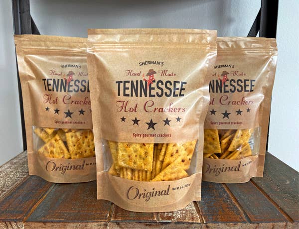 Sherman's Tennessee Hot Crackers, Original Flavor 30 ct