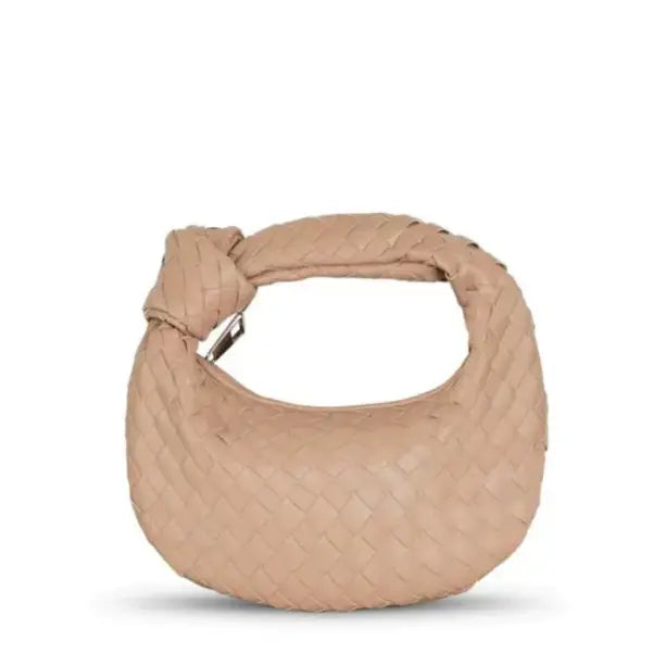 Braided Hattie Bag- tan