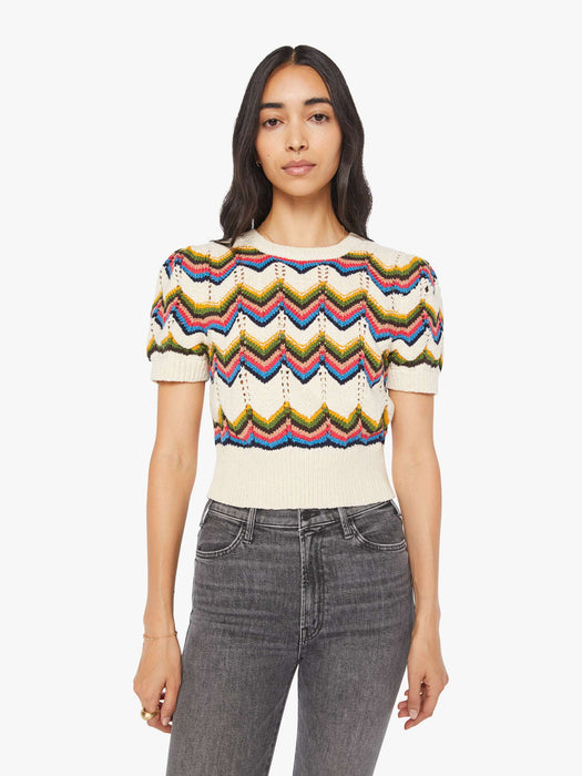Mother The Powder Puff Top