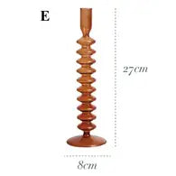 Brown Candlestick - J