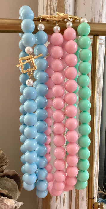 Julie Ryan Holden Necklace Carolina Blue