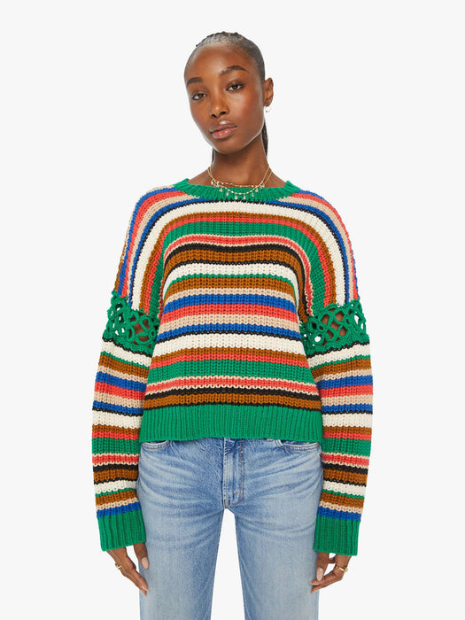 Mother The Long Drop Pullover Inset