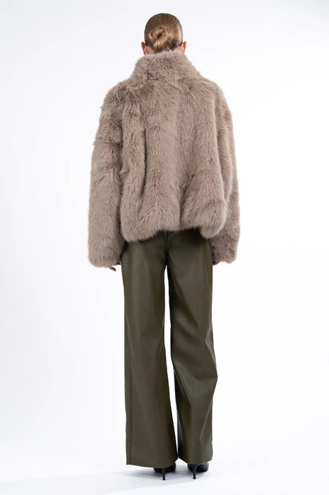 Parentezi Jacqueline Faux Fur Coat
