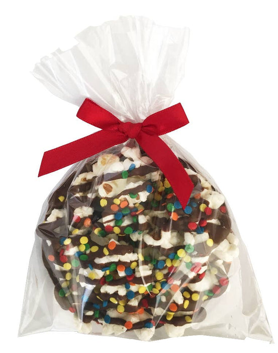 Decorated Pizza Pattie - 3.5" Individually Wrapped w/ Bow