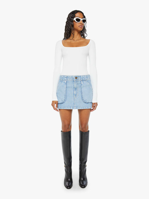 Mother The Accordion Fun Dip Mini Skirt