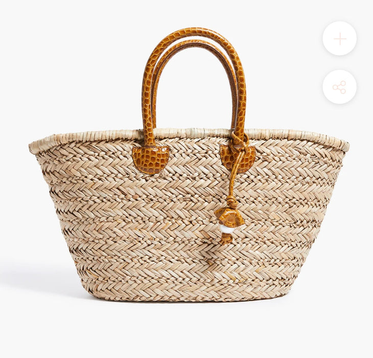 Pamela Munson The Beach And Town Tote Cognac