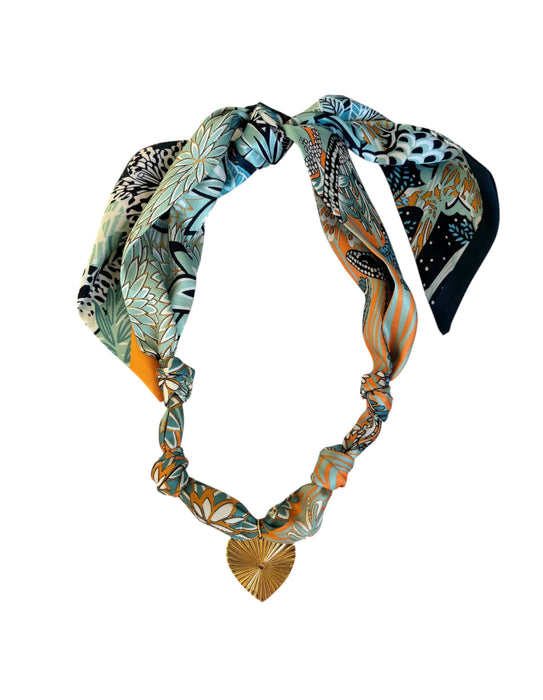 Calypso scarf necklace
