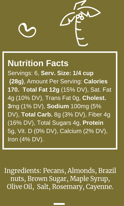 Roasted Rosemary Mixed Nuts