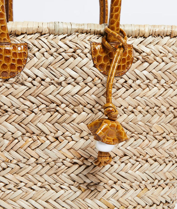Pamela Munson The Beach And Town Tote Cognac