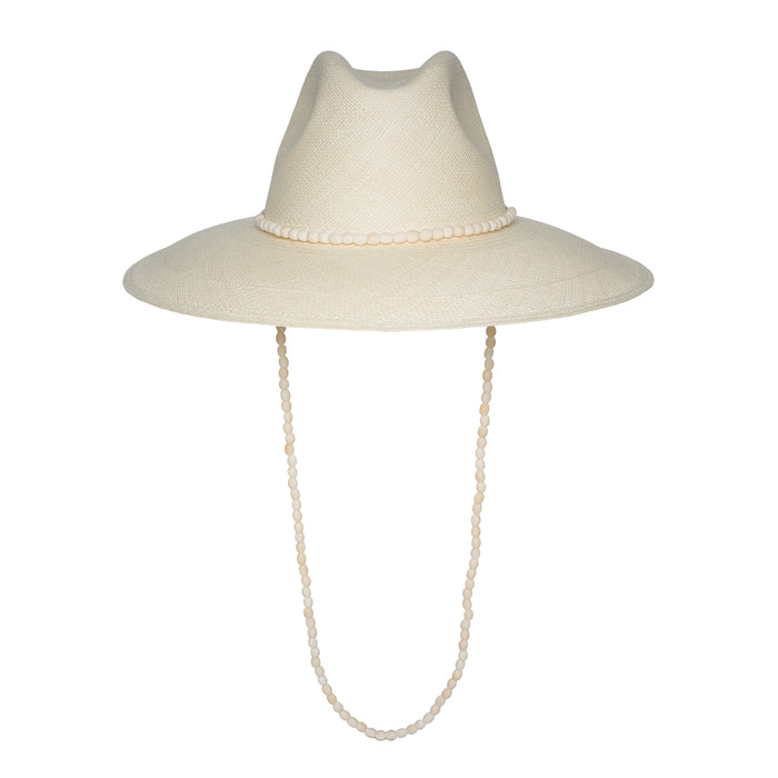 Artesano Cajas Wide Brim (Natural & Tagua Chin Strap)