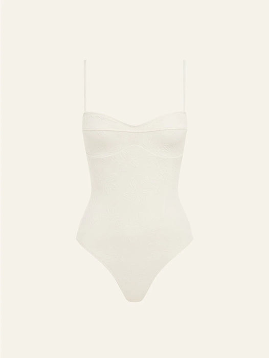 Peony Contour One Piece (white)