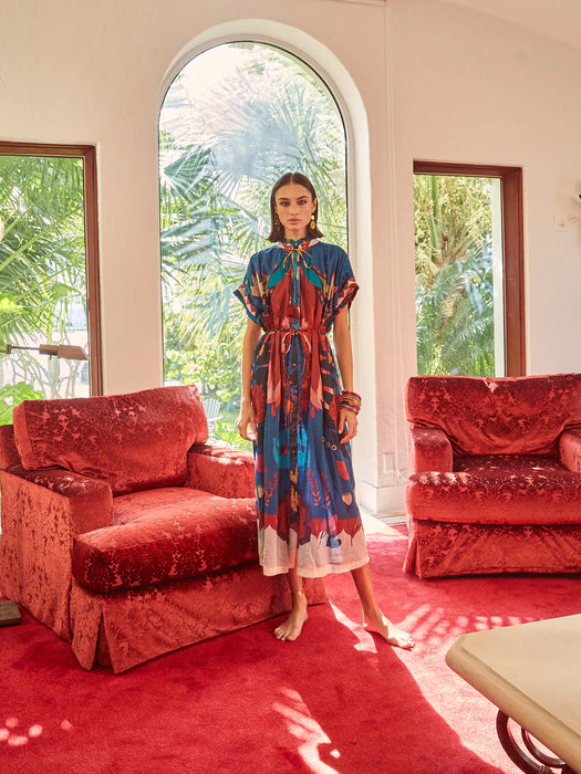 Carolina K Valerie Kaftan (peacock)