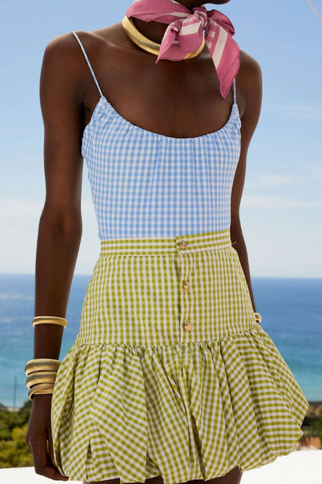 Caroline Constas Reina Bubble Mini Skirt