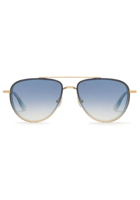 Krewe Colman 18K Matte Indigo Fade+Gravity