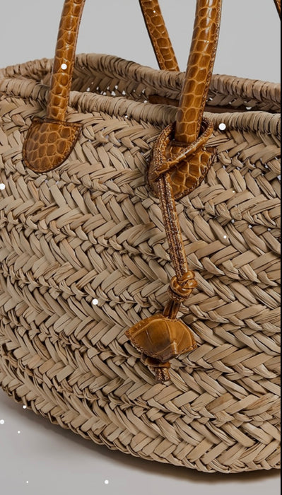 Pamela Munson The Beach And Town Tote Cognac