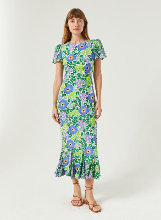 Rhode Lulani Dress (wisteria bloom)