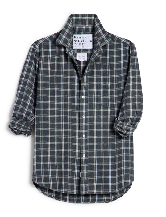 Frank and Eileen Dark/ Grey/ Grey Plaid Eileen Top